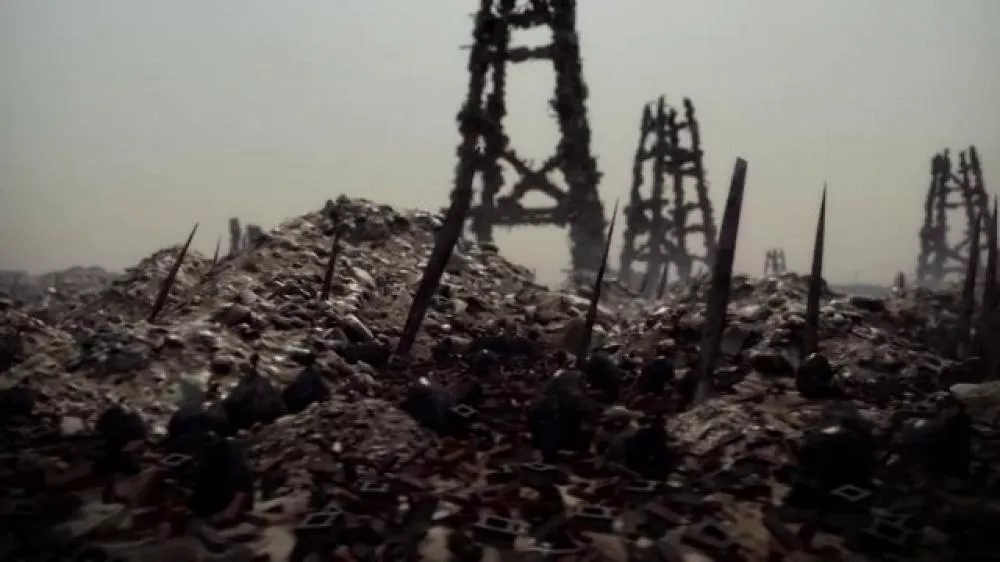 Illustration pour Clip&nbsp;: Actress &#8211; « Grey Over Blue »