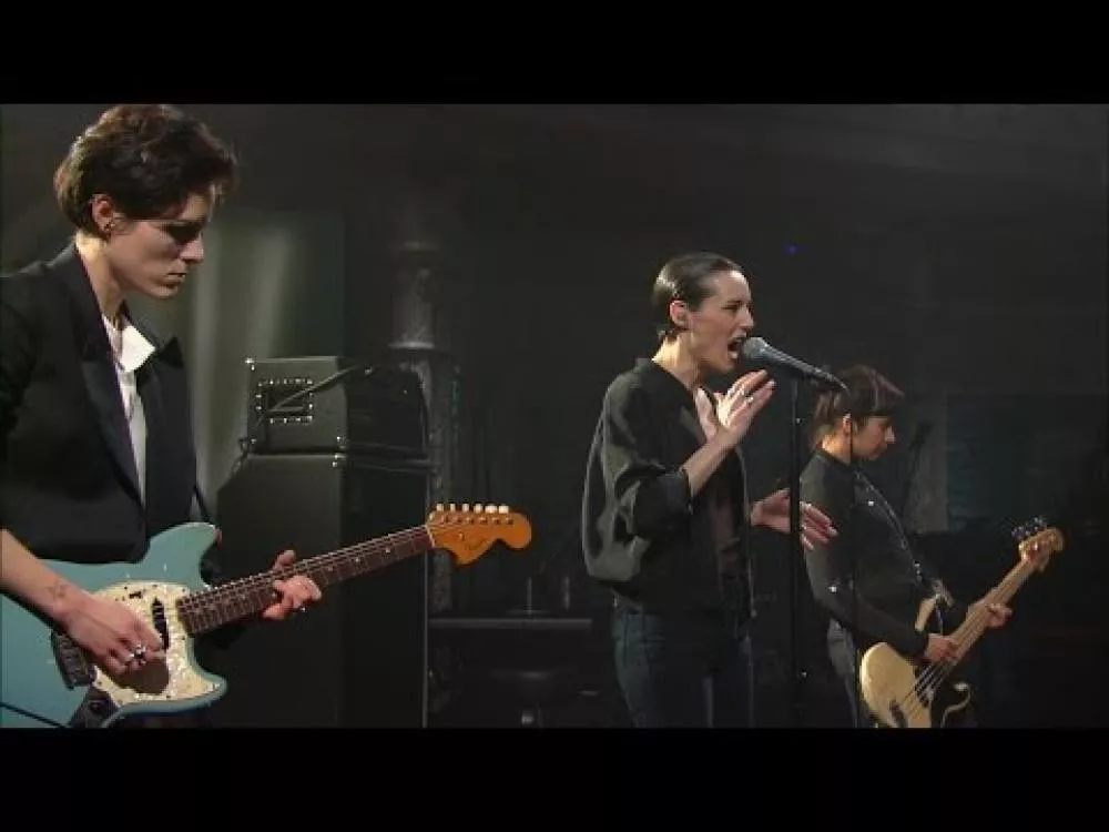 Illustration pour Live&nbsp;: les Savages invitées par Stephen Colbert