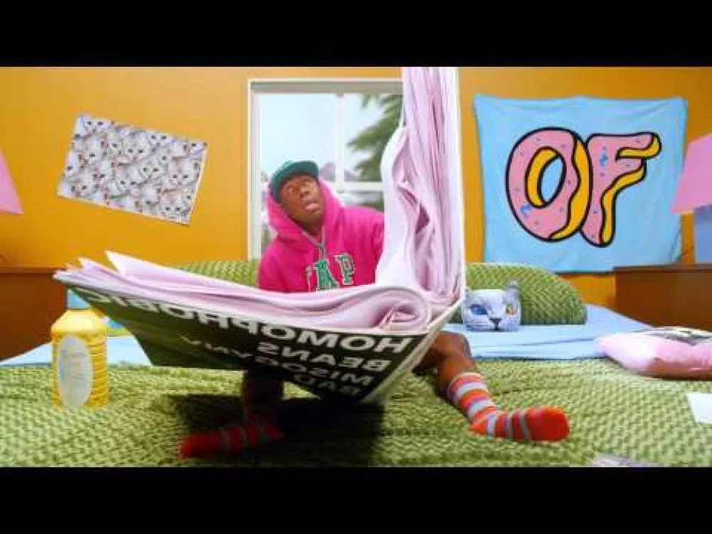 Illustration pour Clip&nbsp;: Tyler, The Creator &#8211; « Tamale »