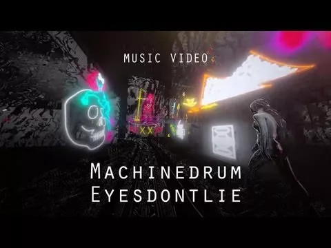 Illustration pour Clip&nbsp;: Machinedrum &#8211; « Eyesdontlie »