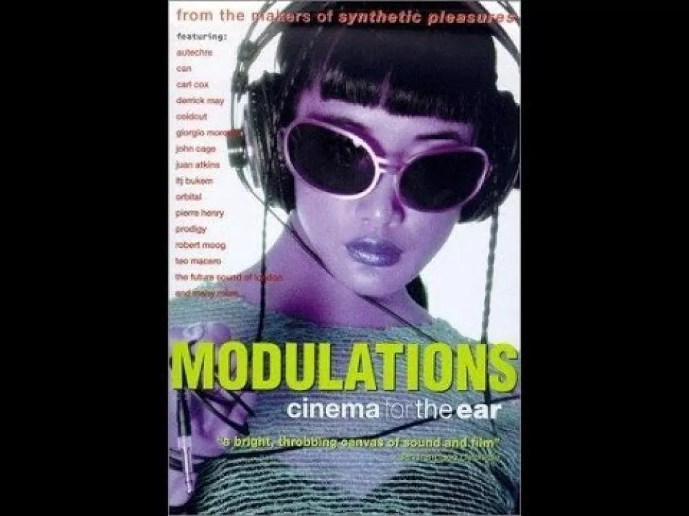 Illustration pour « Modulations: Cinema for the Ear », le documentaire sur la musique électronique des 90&rsquo;s