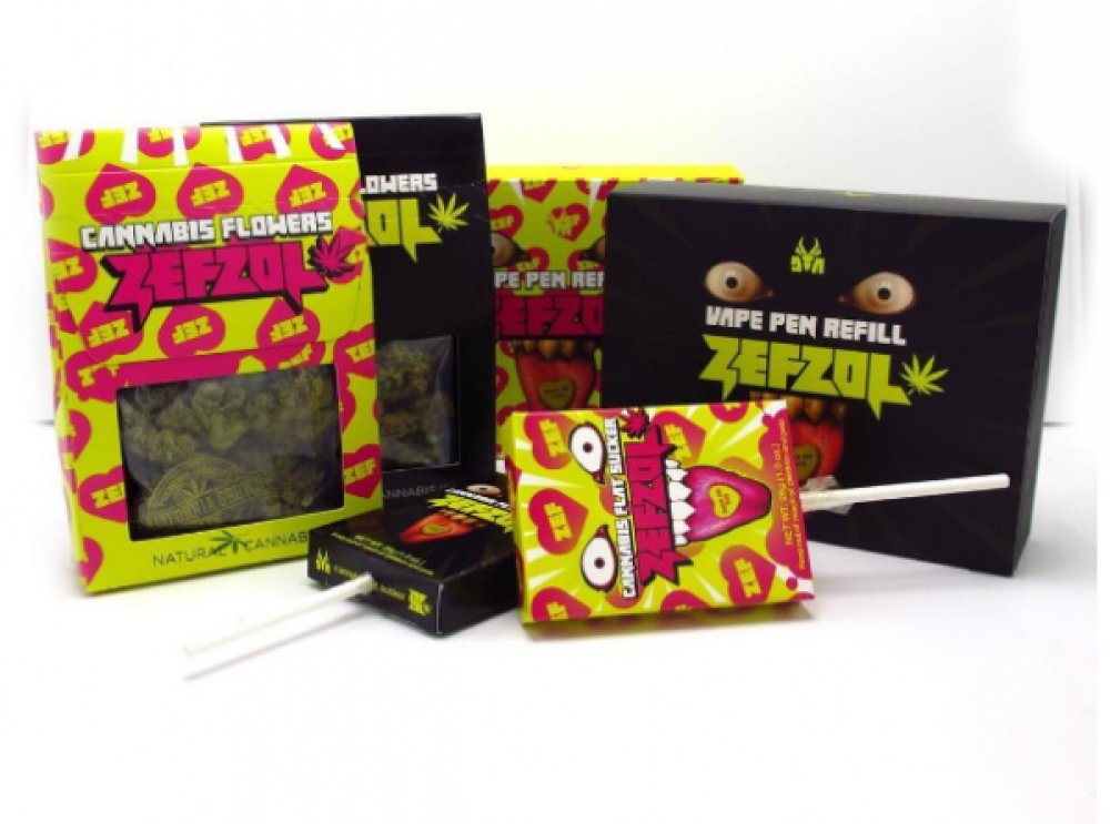 Illustration pour Les Die Antwoord ont lancé leur propre marque de cannabis