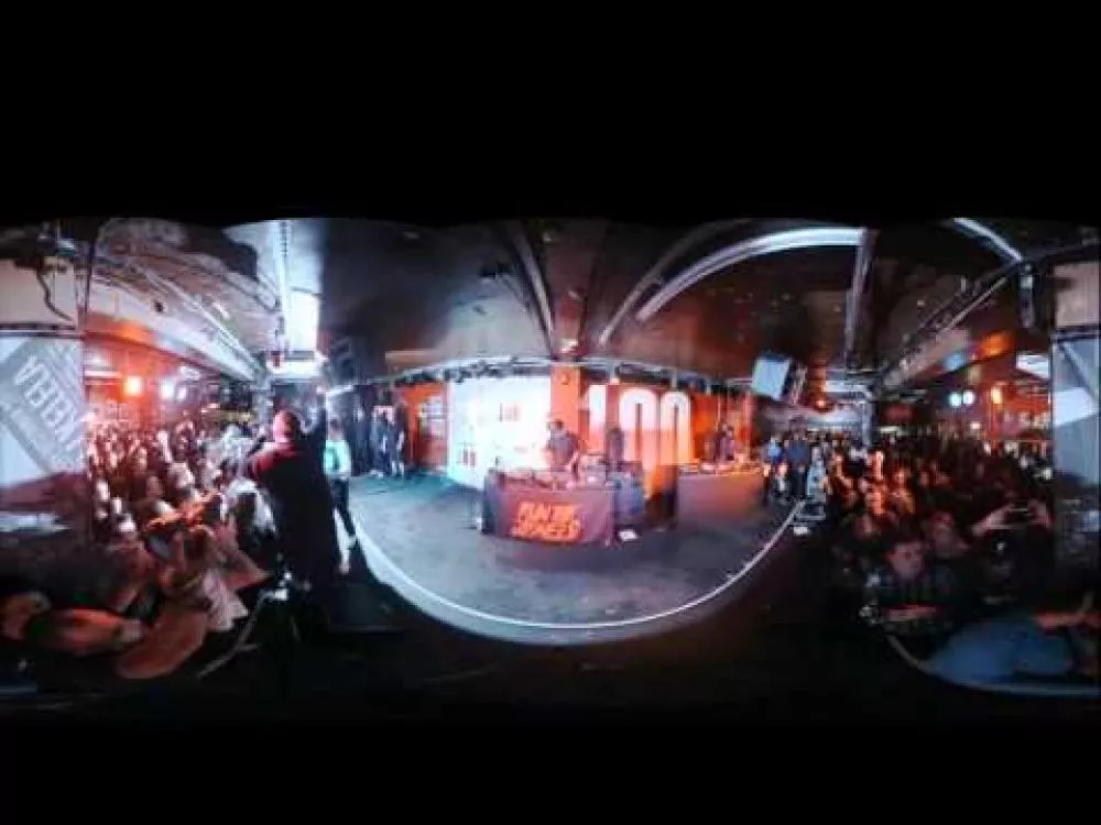 Illustration pour La Boiler Room de Run the Jewels filmée à 360°