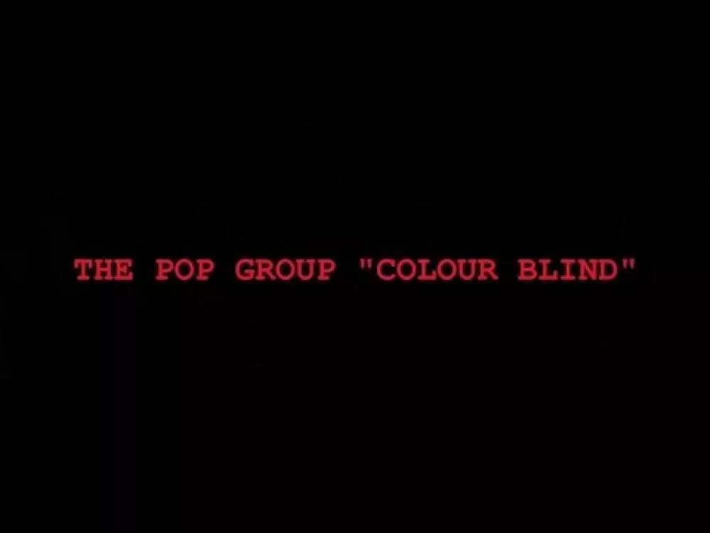 Illustration pour 36 ans plus tard, The Pop Group sort un clip pour « Colour Blind »