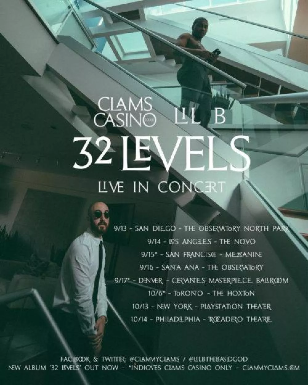 Illustration pour Clams Casino et Lil B se retrouvent sur un nouveau titre, « Live My Life »