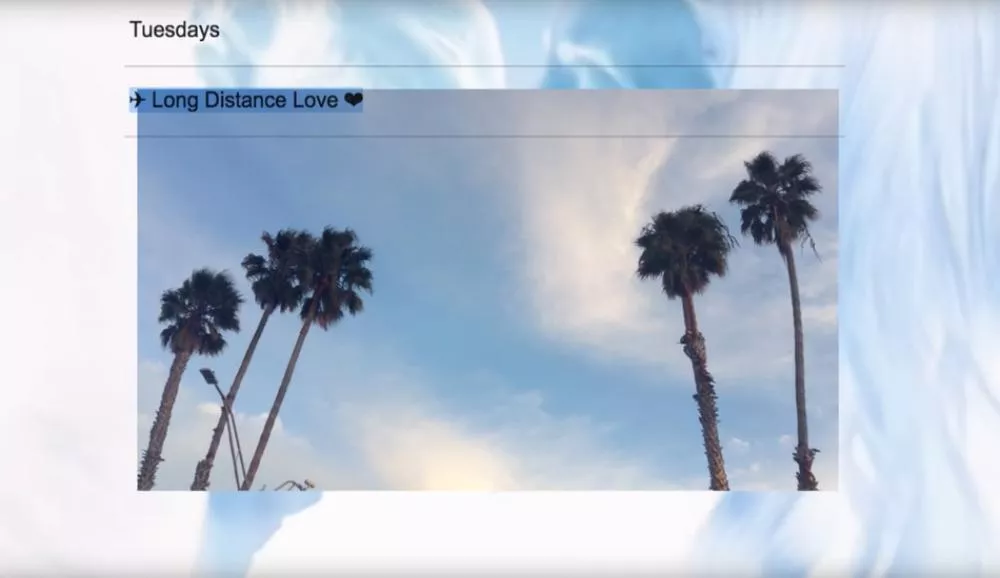 Illustration pour Exclu&nbsp;: découvrez Tuesdays, groupe pop mystérieux, avec « Long Distance Love »