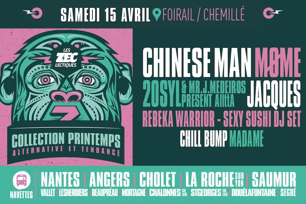 Illustration pour affiche-les-zeclectiques