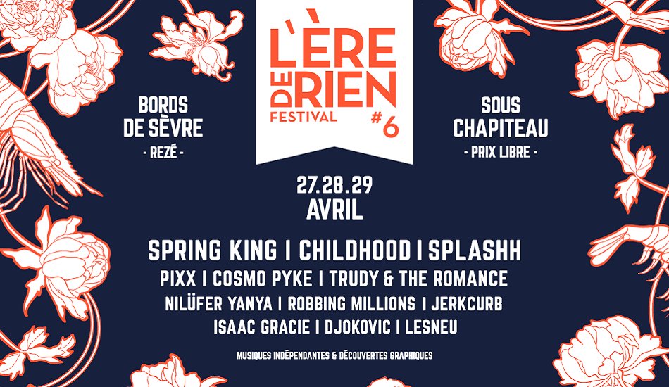 Illustration pour L’Ère de Rien, beau festival nantais indé et à prix libre