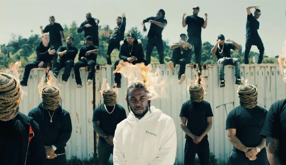Illustration pour Le nouveau clip flamboyant de Kendrick Lamar