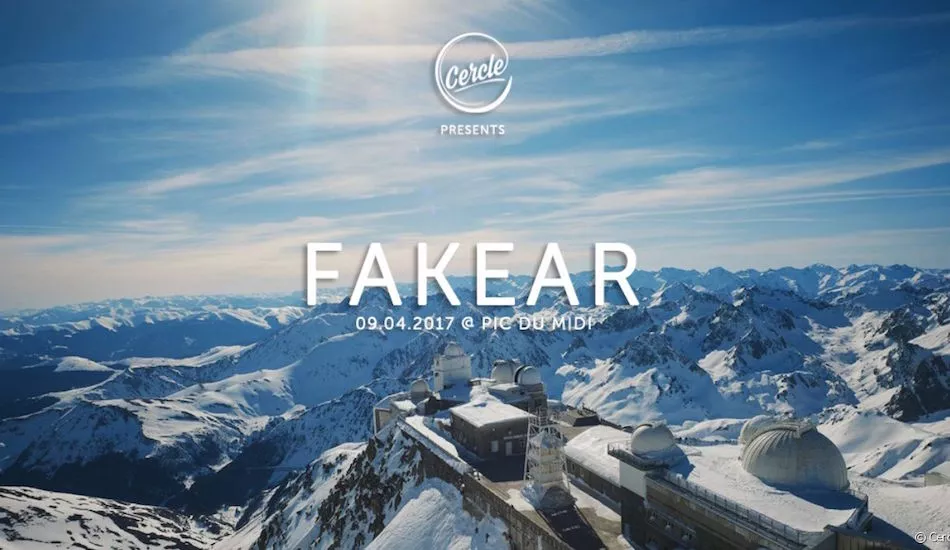 Illustration pour À voir&nbsp;: Fakear en live depuis le Pic du Midi