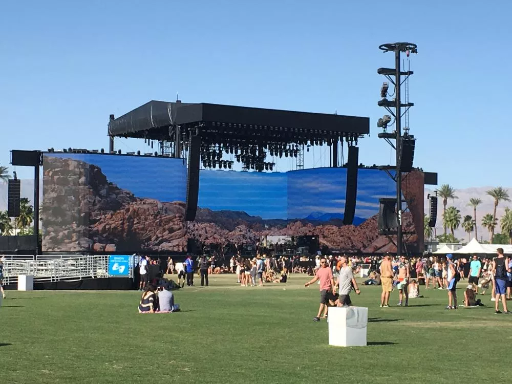 Illustration pour En direct de Coachella &#8211; Les grands moments du samedi