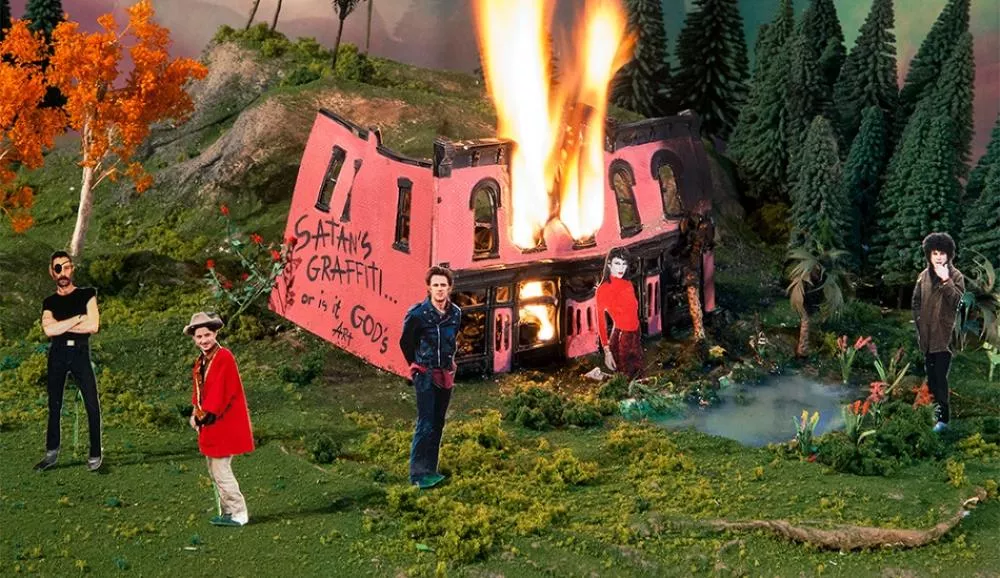 Illustration pour En écoute&nbsp;: les Black Lips viennent de sortir « Satan&rsquo;s Graffiti or God&rsquo;s Art? », un très bon huitième album