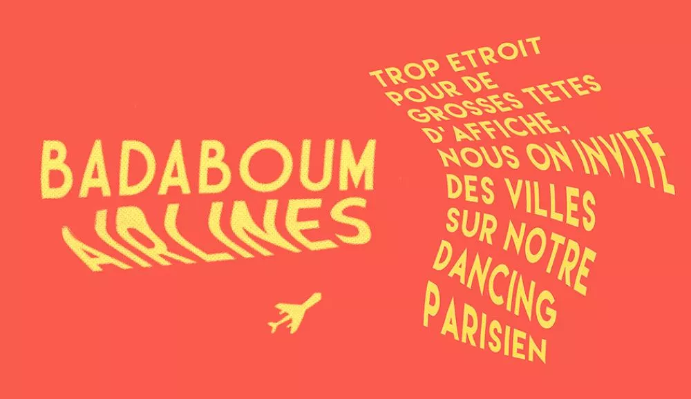 Illustration pour Cet été, Badaboum Airlines ramène à nouveau la scène internationale à Paris