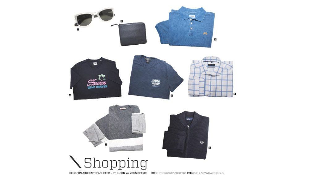 Illustration pour Concours shopping Tsugi 102&nbsp;: cardigan Fred Perry et pull Montagut à gagner !