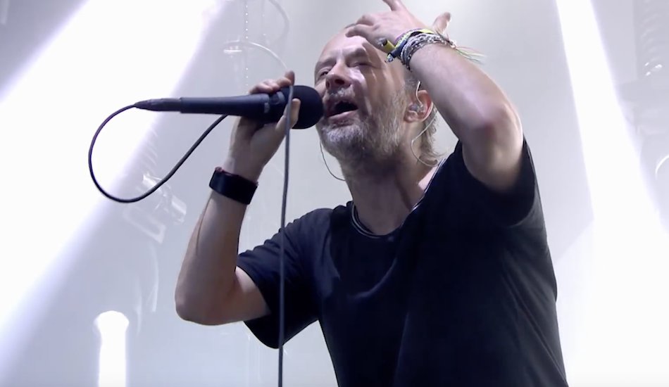 Illustration pour À voir&nbsp;: Radiohead interprète « Creep » à Glastonbury