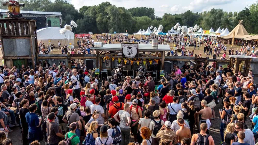 Illustration pour cabaret vert