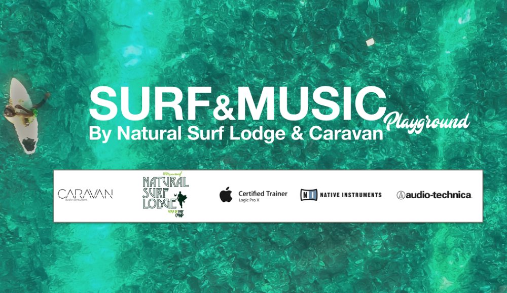 Illustration pour Surf & Music Session 2017&nbsp;: formez-vous à la production tout en apprenant le surf…