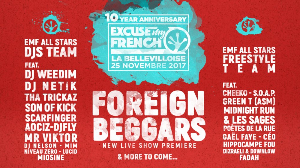 Illustration pour excuse my french 10 ans