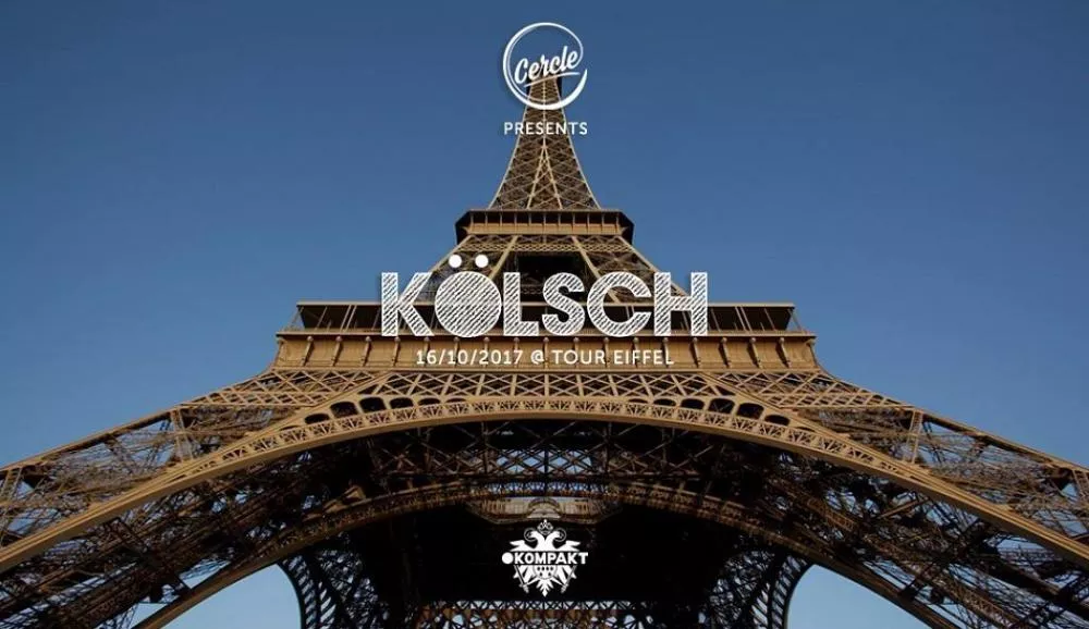 Illustration pour Kölsch jouera ce lundi 16 octobre depuis le deuxième étage de la Tour Eiffel !