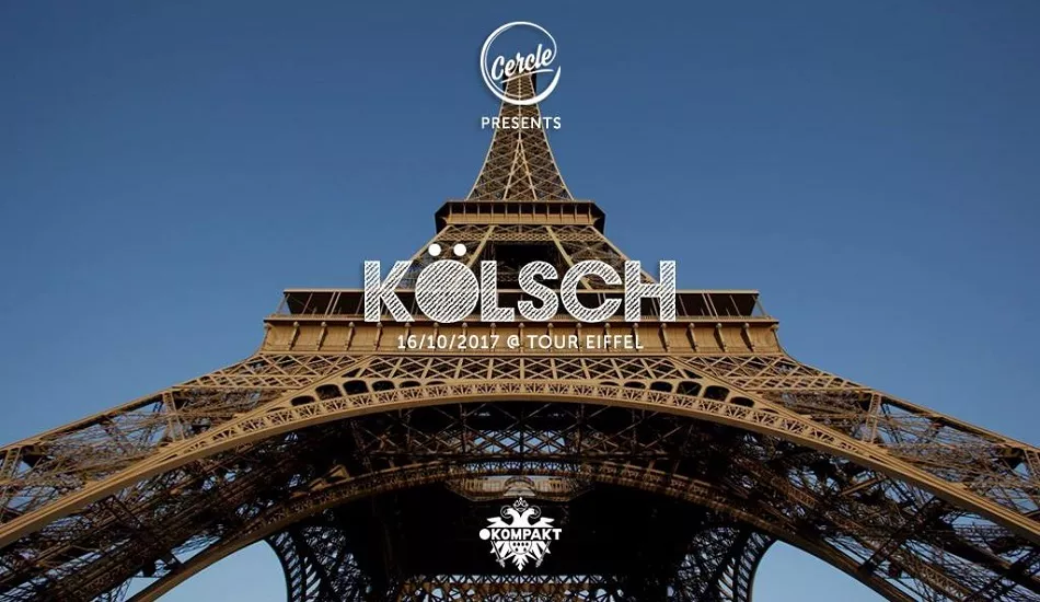 Illustration pour Kölsch jouera ce lundi 16 octobre depuis le deuxième étage de la Tour Eiffel !