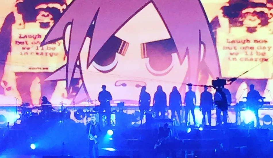 Illustration pour Gorillaz au Zénith&nbsp;: God bless you !