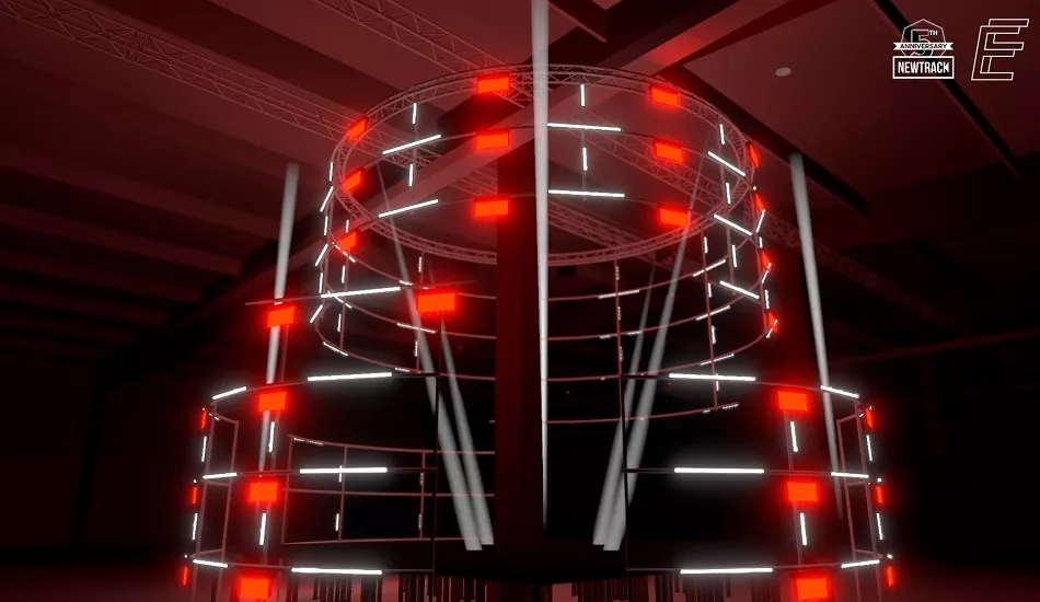 Illustration pour Newtrack revêt ses plus belles lumières pour fêter ses cinq ans au Paris Event Center