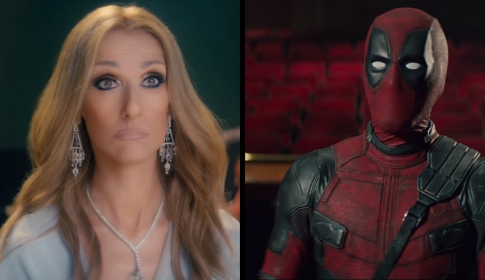 Illustration pour Arrêtez tout&nbsp;: Céline Dion a sorti un clip avec Deadpool !