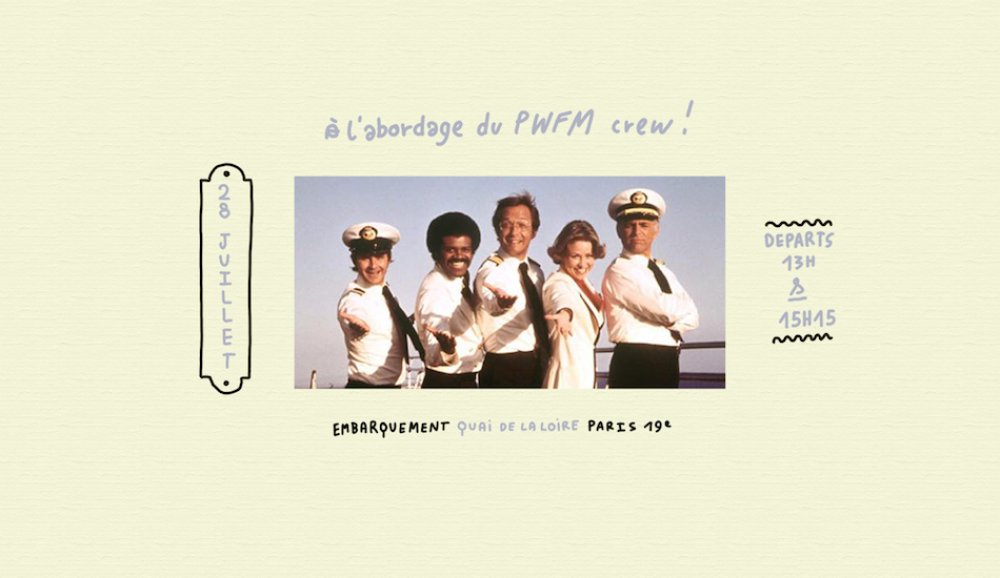 Illustration pour PWFM organise deux croisières house et techno en plein Paris