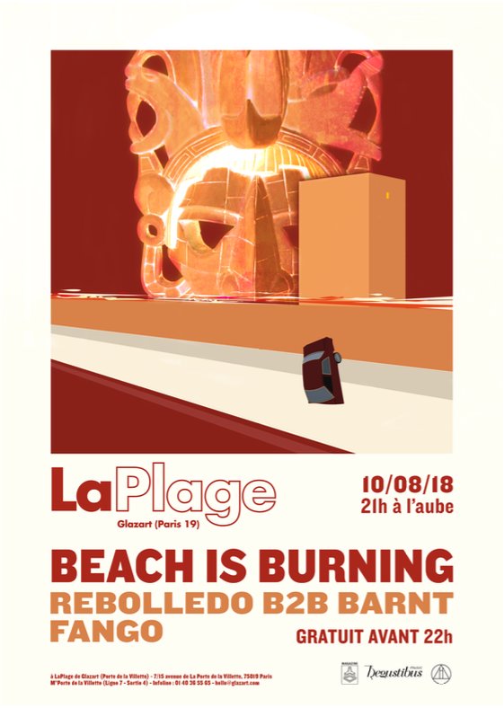 Illustration pour Affiche glazart