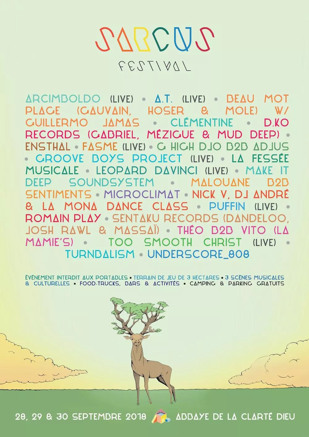 Illustration pour sarcus festival