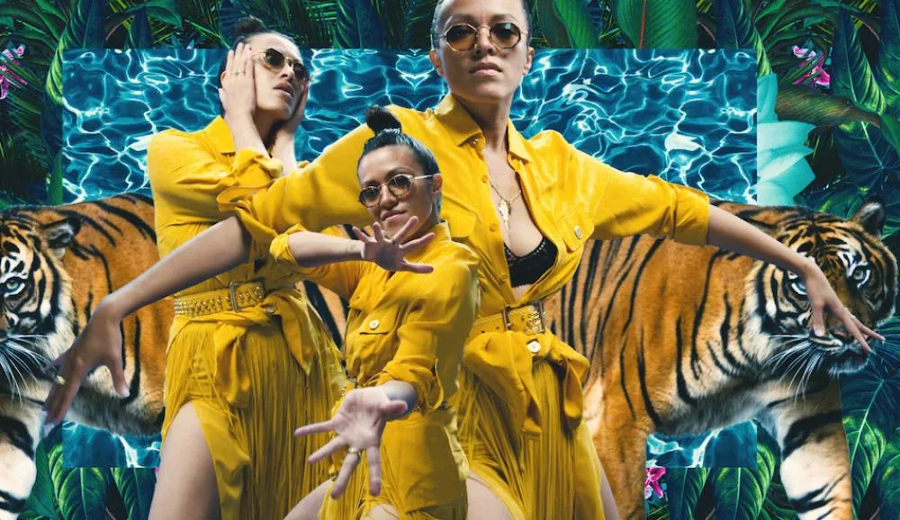 Illustration pour Mai Lan psychédélique et interactive dans le clip de « Pumper »