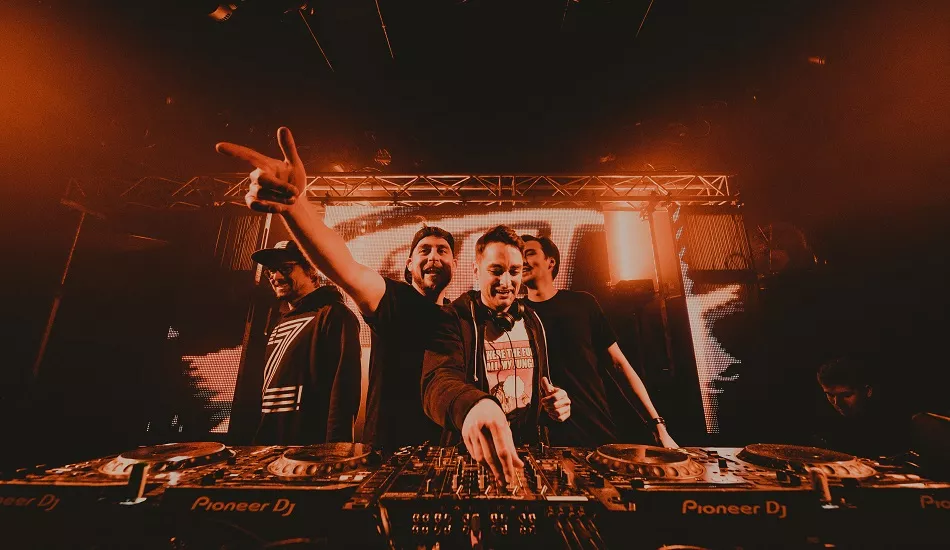 Illustration pour Get In Step, pourvoyeur de drum&rsquo;n&rsquo;bass au Trabendo depuis 2015