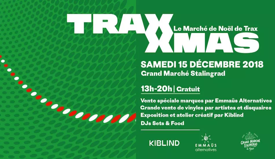 Illustration pour Trax Magazine prépare son marché de Noël électronique et une soirée le 15 décembre !