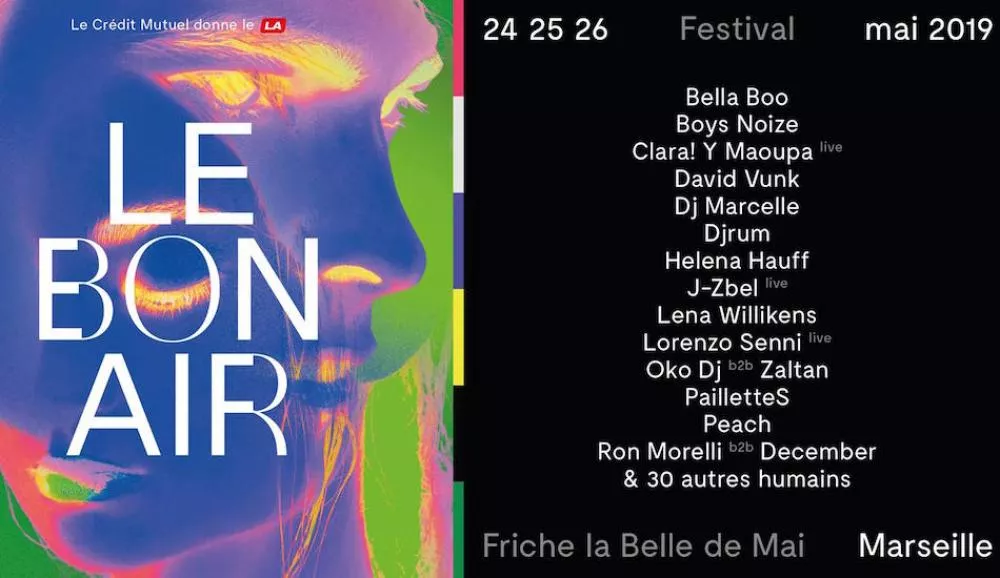 Illustration pour Helena Hauff, Boys Noize, Ron Morelli&nbsp;: Le festival Le Bon Air dévoile les 14 premiers noms de sa programmation