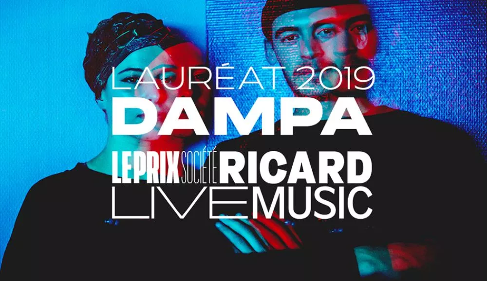 Illustration pour Dampa remporte le Prix Société Ricard Live Music 2019