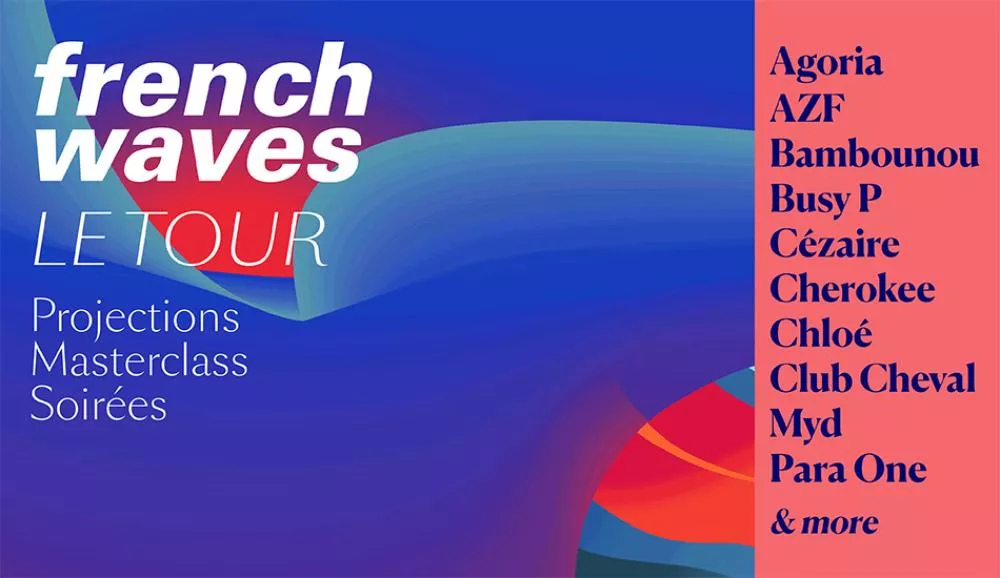 Illustration pour French Waves&nbsp;: une tournée dans toute la France pour célébrer la French touch