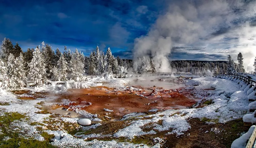 Illustration pour Un pack de sons ambiants gratuits mis à disposition par le Parc National de Yellowstone