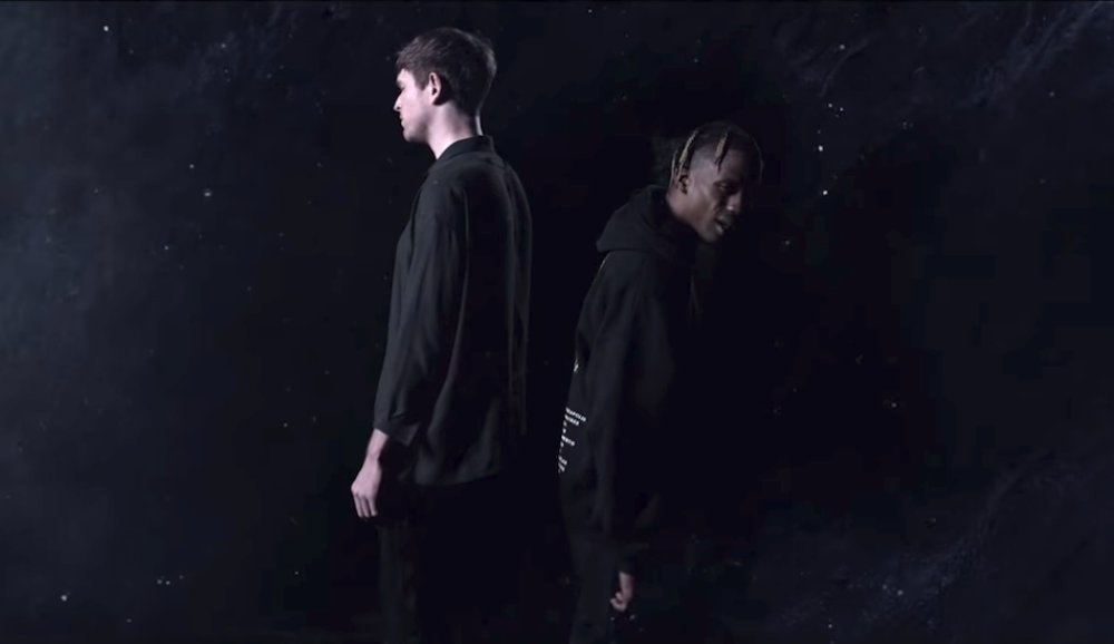 Illustration pour A voir&nbsp;: le nouveau clip hallucinant de James Blake et Travis Scott pour « Mile High »
