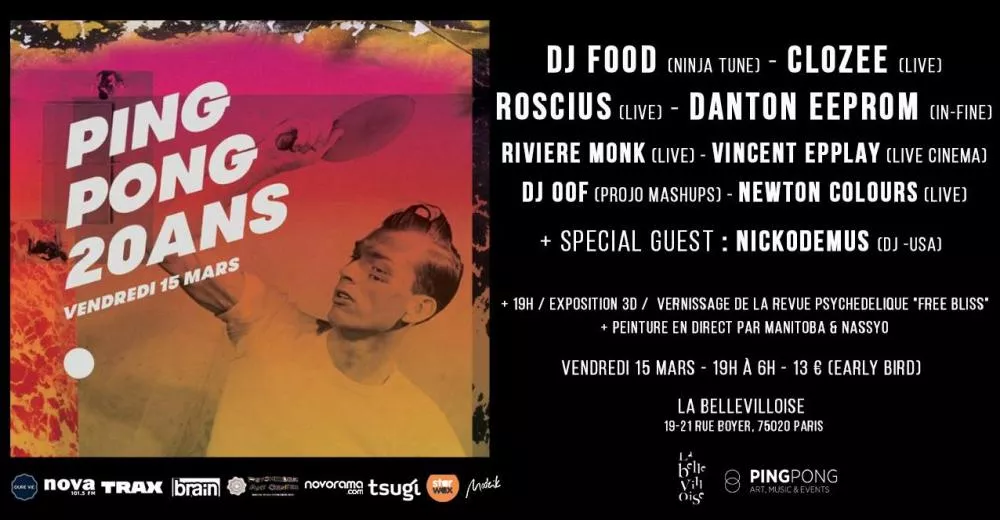 Illustration pour pingpong