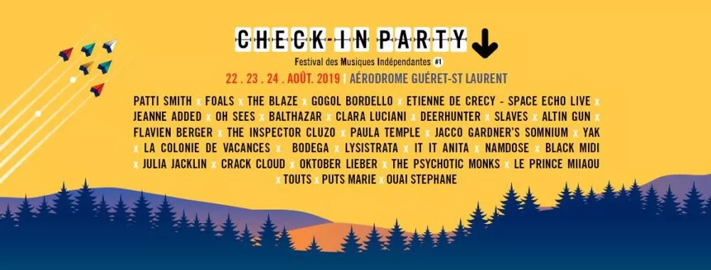 Illustration pour chekcinparty