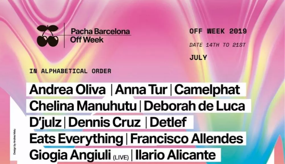 Illustration pour Stephan Bodzin, Sven Väth, D&rsquo;julz&#8230; Pacha Barcelona Off Week propose une folle semaine de clubbing