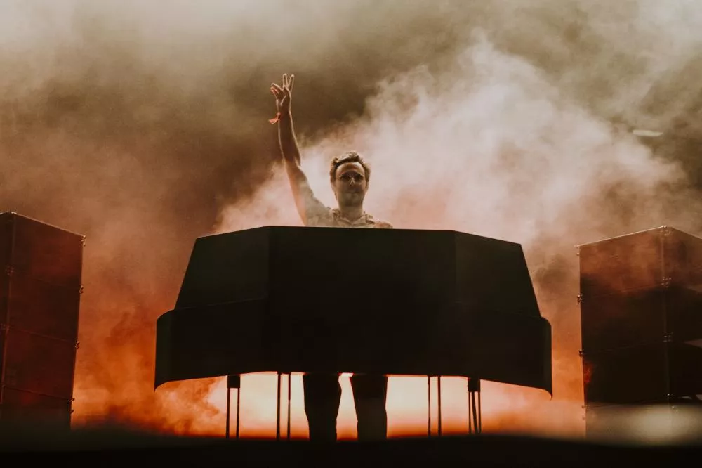 Illustration pour Agoria au Fnac Live par Sarah Bastin