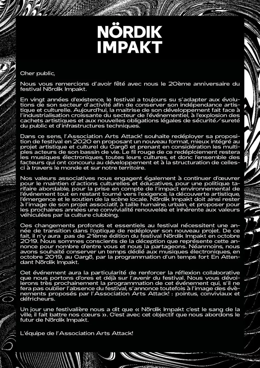 Illustration pour Nördik Impakt