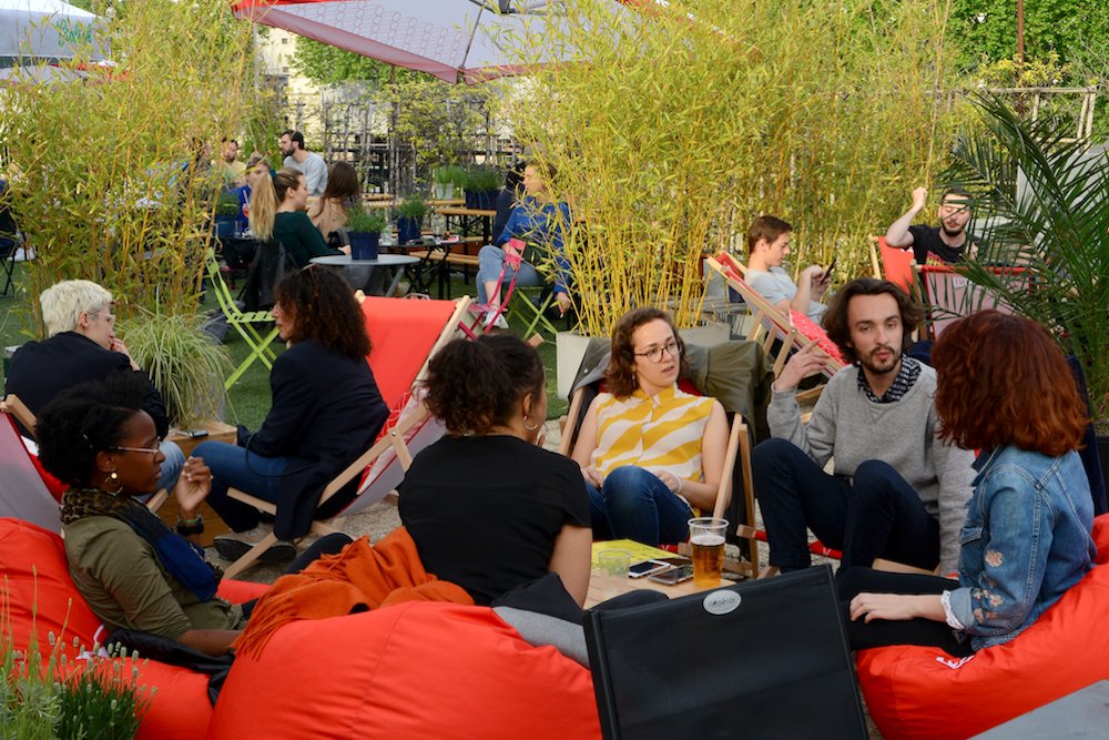 Illustration pour Point Ephémère par Jerome Brody