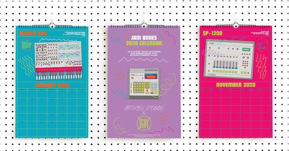 Illustration pour Jamboxes calendrier