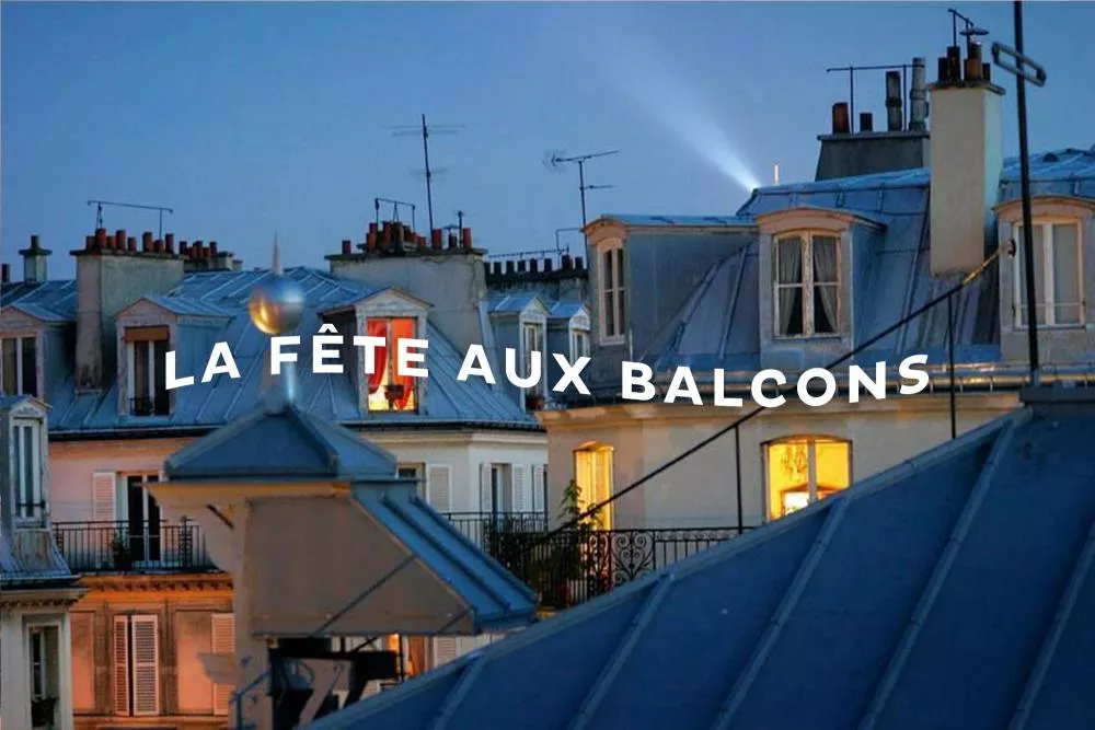 Illustration pour La Fête Aux Balcons&nbsp;: on remet ça vendredi, 20h
