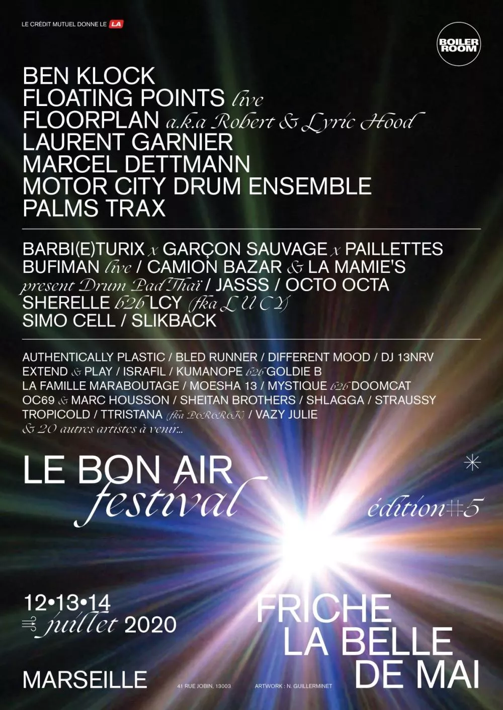 Illustration pour La nouvelle affiche du festival suite au report