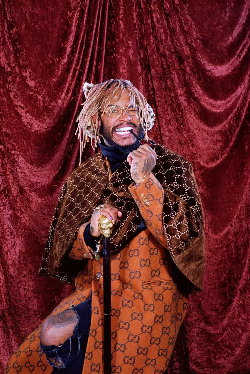 Illustration pour Thundercat ©Parker Day