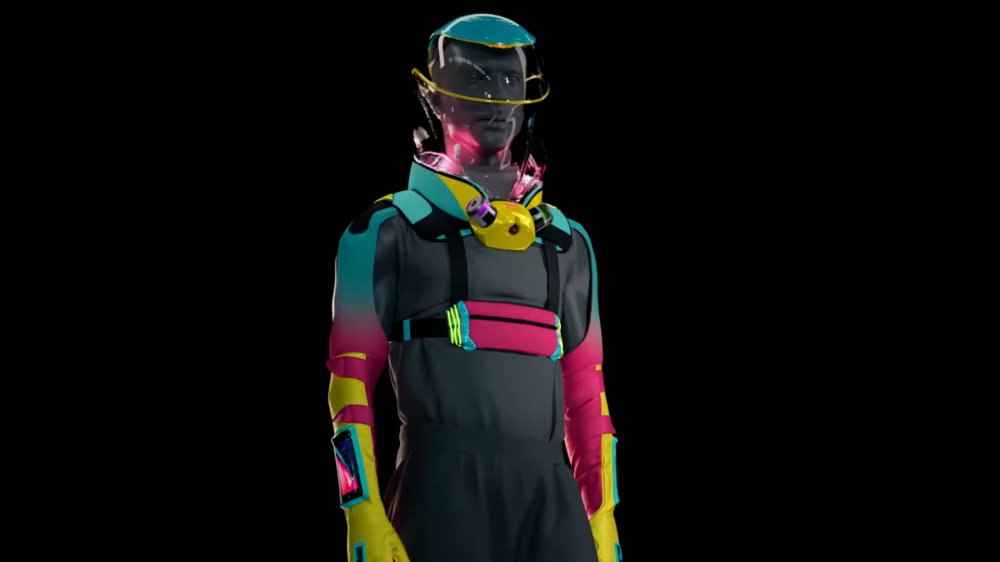 Illustration pour Et l&rsquo;Homme imagina une combinaison pour faire la fête en toute sécurité