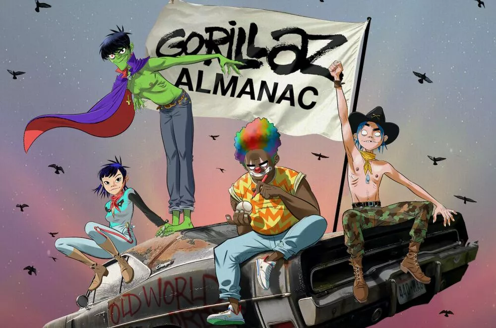Illustration pour L&rsquo;univers visuel de Gorillaz se décline maintenant en BD